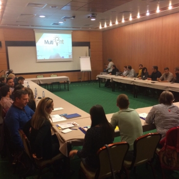 The first multiplier event on the Multient Coach project took place in Brasov