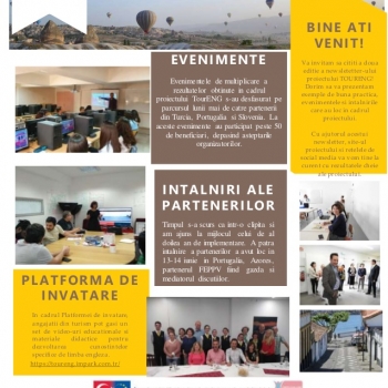 We have published the newsletter of the international project TourENG